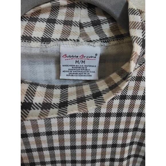 Vintage Y2K/Retro Bobbie Brooks Plaid Turtleneck Women's M - Picture 2 of 4